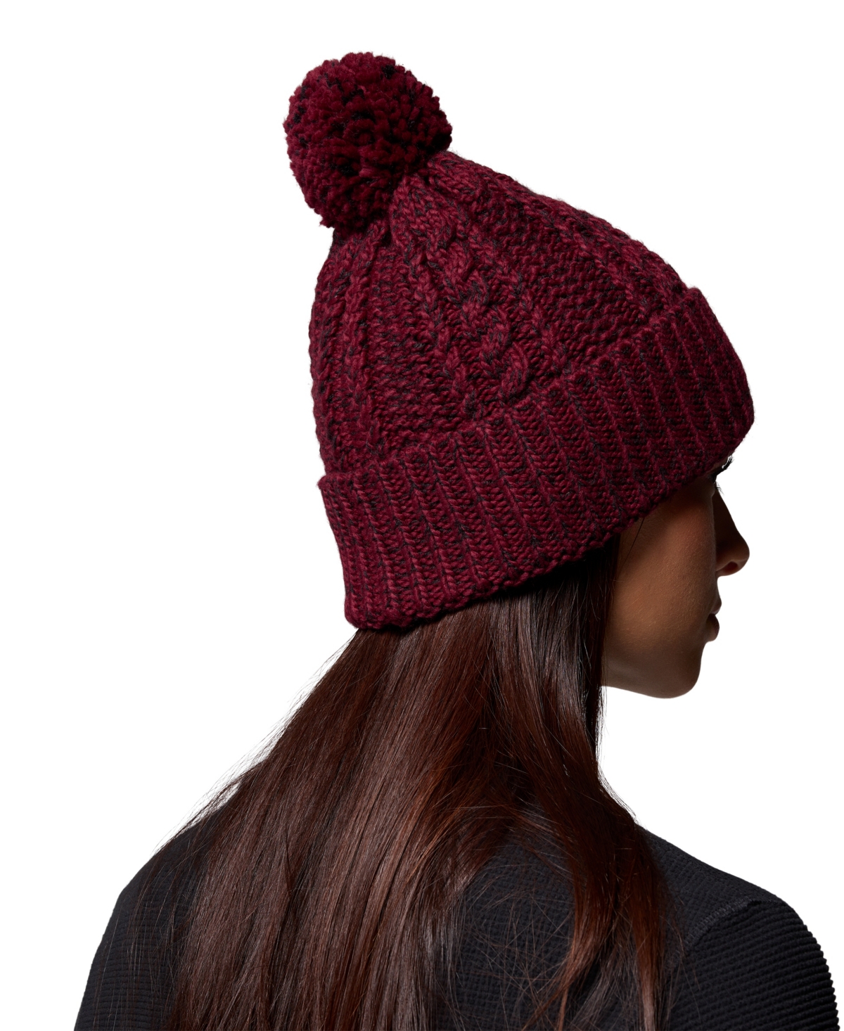 Columbia Women's Ridge Knit Beanie Hat In Red