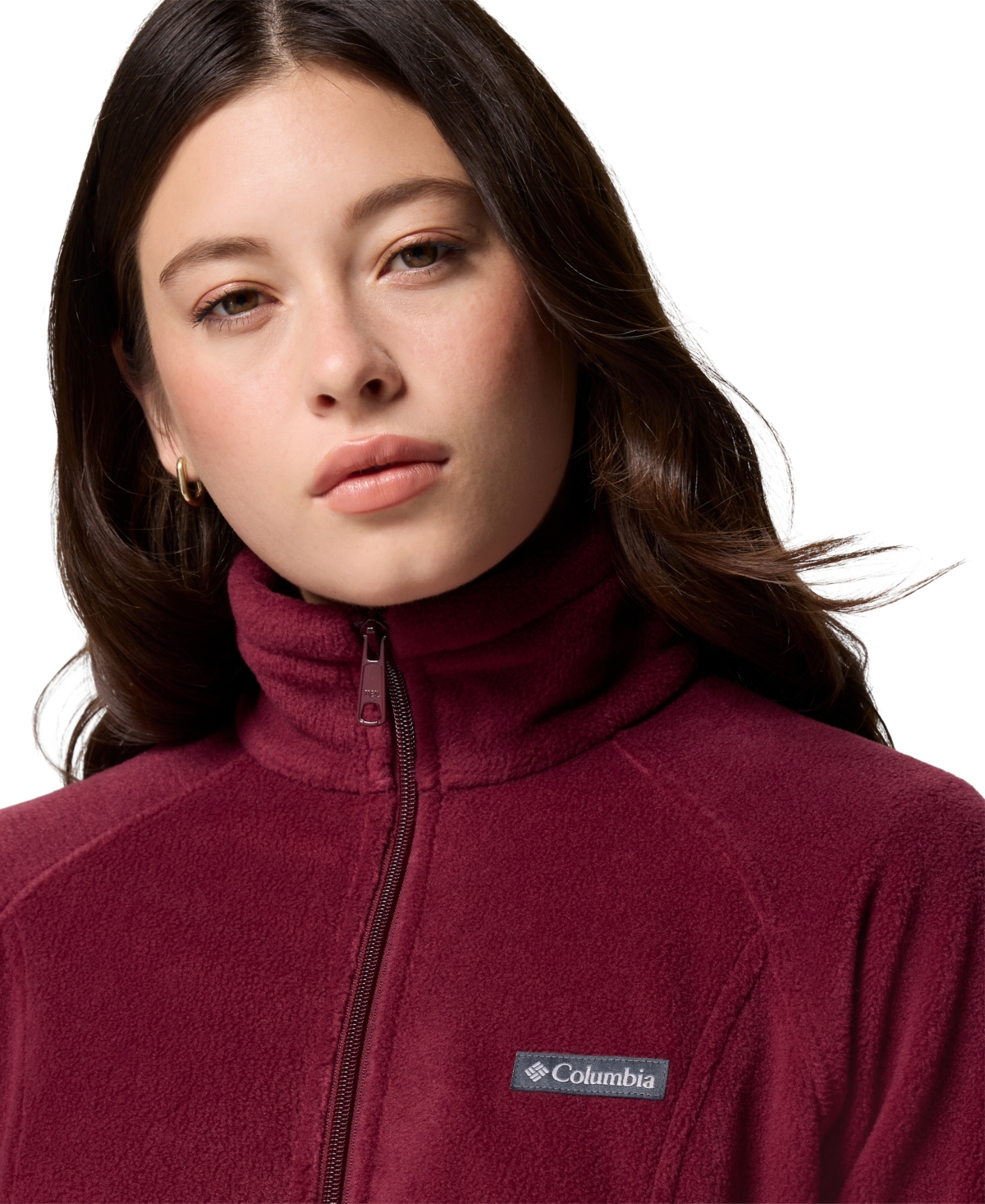 Columbia Women's Benton Springs Fleece Jacket, Xs-3x In Red