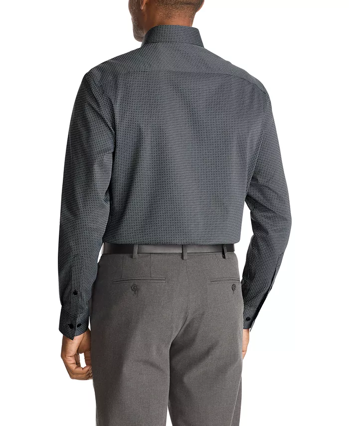 Men's Regular Fit Ultra Wrinkle Free Flex Collar Dress Shirt - thumbnail 5