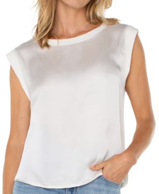 Petite Sleeveless Knit Top