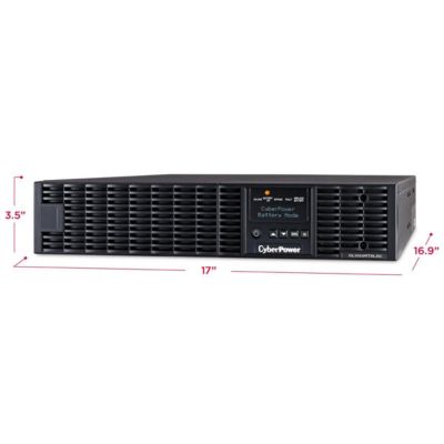 OL1000RTXL2UN 1000VA/900W Smart App Online Rack/Tower UPS, 8x NEMA 5-15R