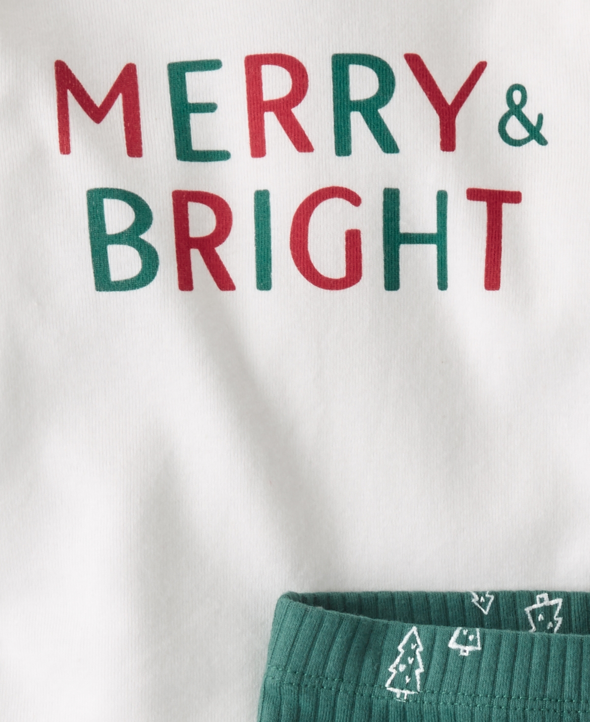Carter's Little Planet By  Baby Boys Or Baby Girls Organic Merry And Bright Bodysuit And Pants, 2-pie In Multi