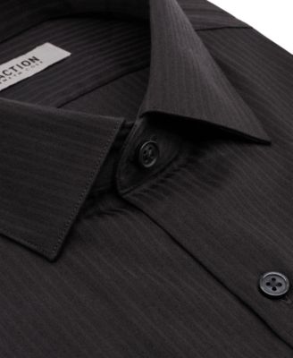 Men's Slim Fit Tonal Stripe Dress Shirt