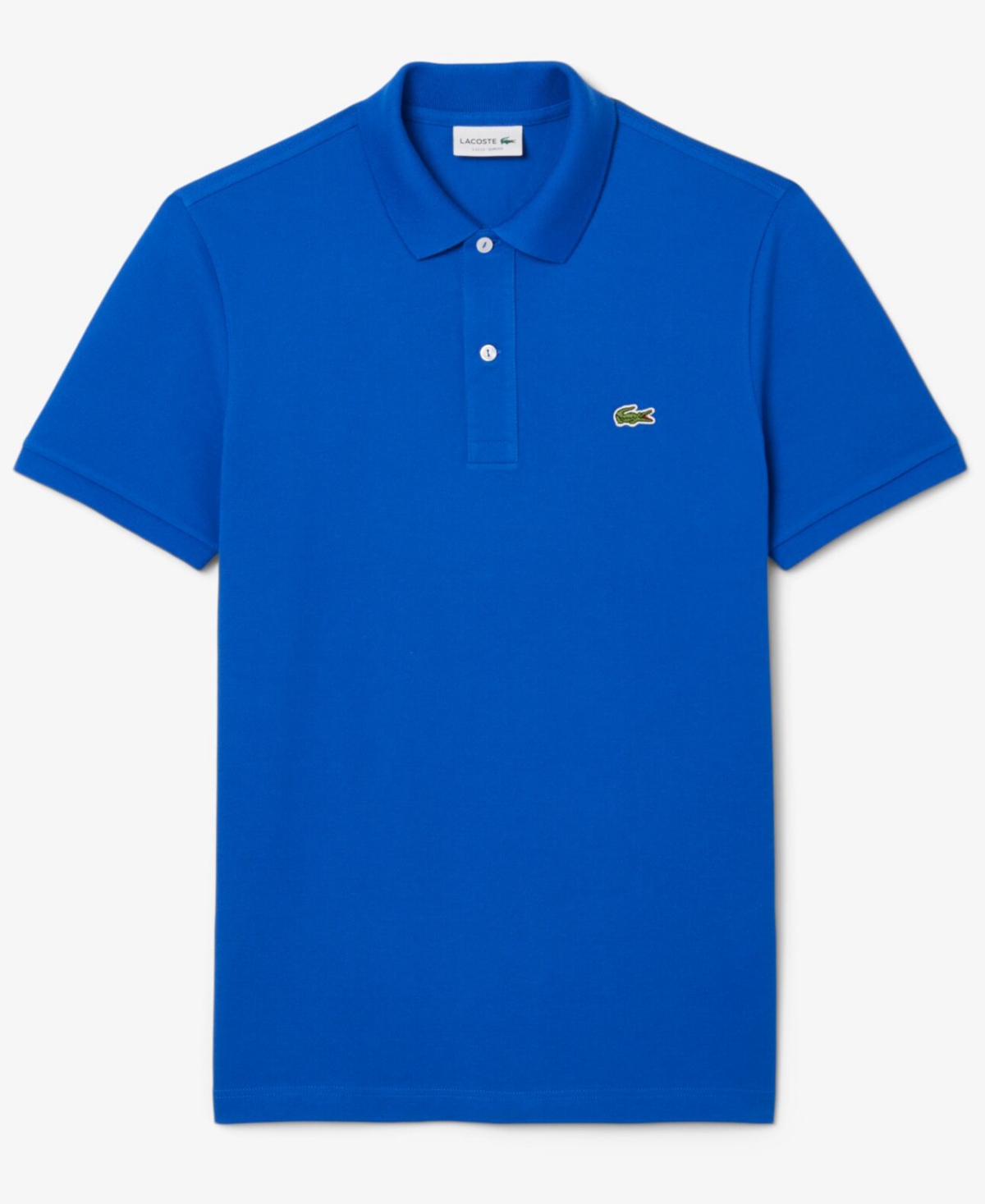 Lacoste Men's Slim Fit Short Sleeve Ribbed Polo Shirt