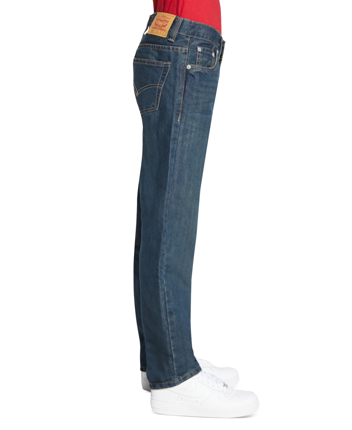 Levi's 505 Regular Fit Jeans, Big Boys In Blue