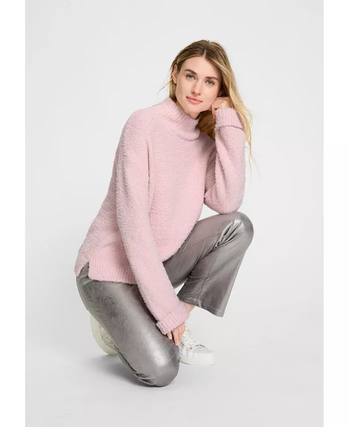 Women's Plush Yarn Sweater - thumbnail 4