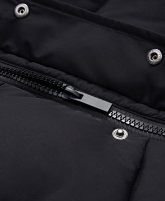 Boys Cozy Grid Puffer Jacket