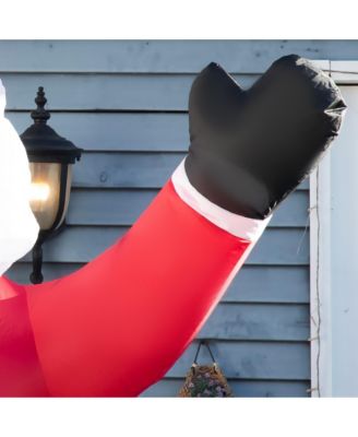 8' Inflatable Christmas Santa Claus with Gift Bag for Lawn Garden Party