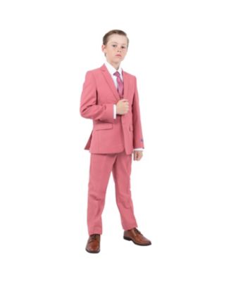 Little Boys 5 Piece Pastel Suit Set