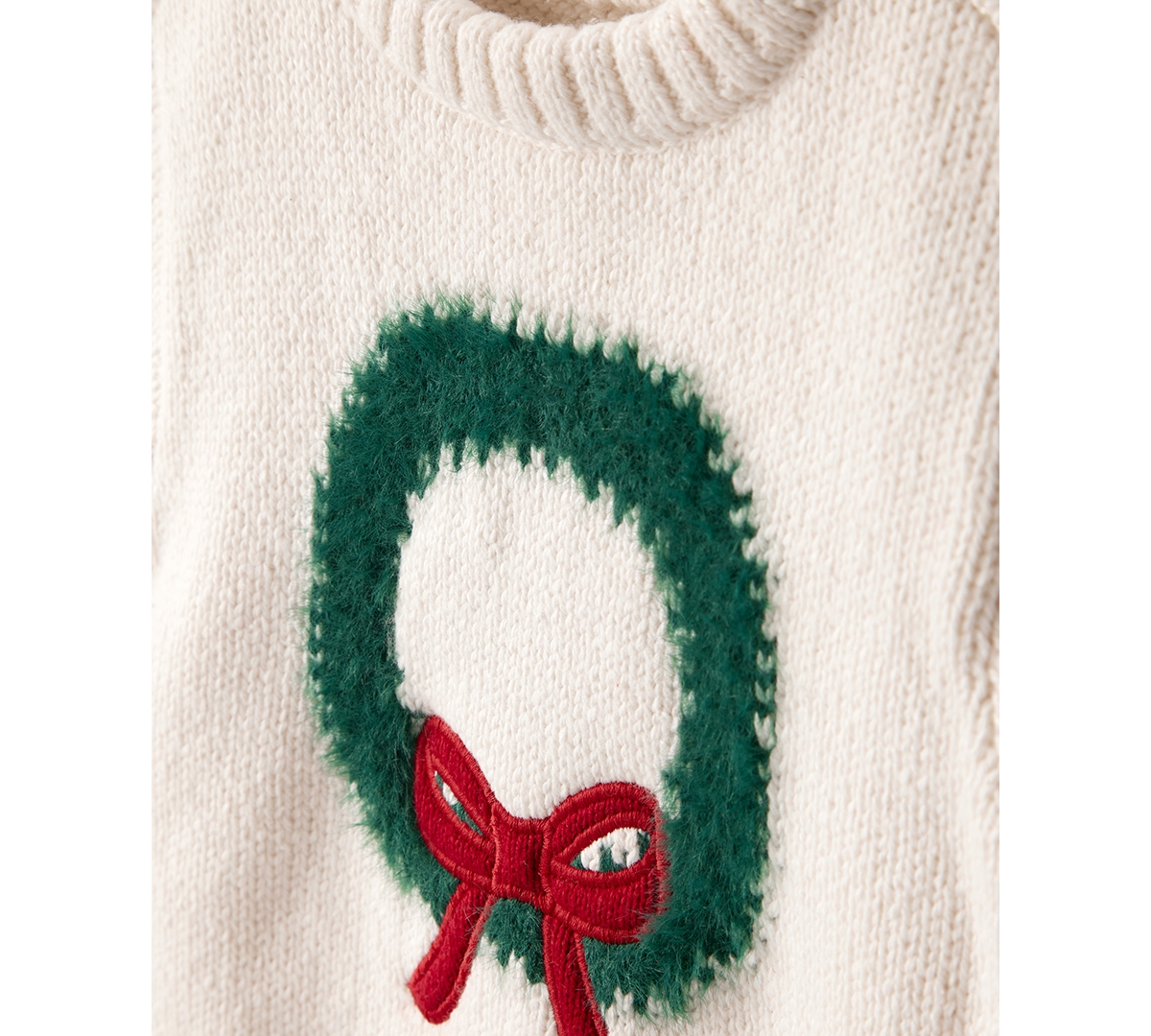 Carter's Baby Girls Long Sleeve Sweater And Pants, 2-piece Set In Multi