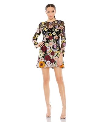 Women's Sleeveless V Neck Bow Detail Mermaid Gown