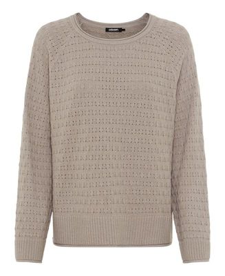 Women's Stitch Interest Boat Neck Sweater