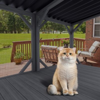 43.3 Outdoor Cat Window Box with Bug Proof Net