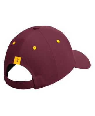 Men's Maroon Arizona State Sun Devils Seasonal Half Font Adjustable Hat