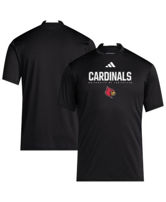 adidas - Men's Black Louisville Cardinals 2025 Training Performance Team T-Shirt