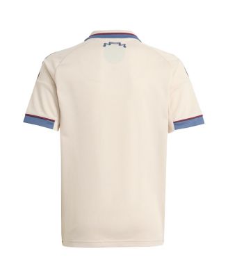 Big Boys and Girls adidas Tan Ajax 2025/26 Third Replica Jersey