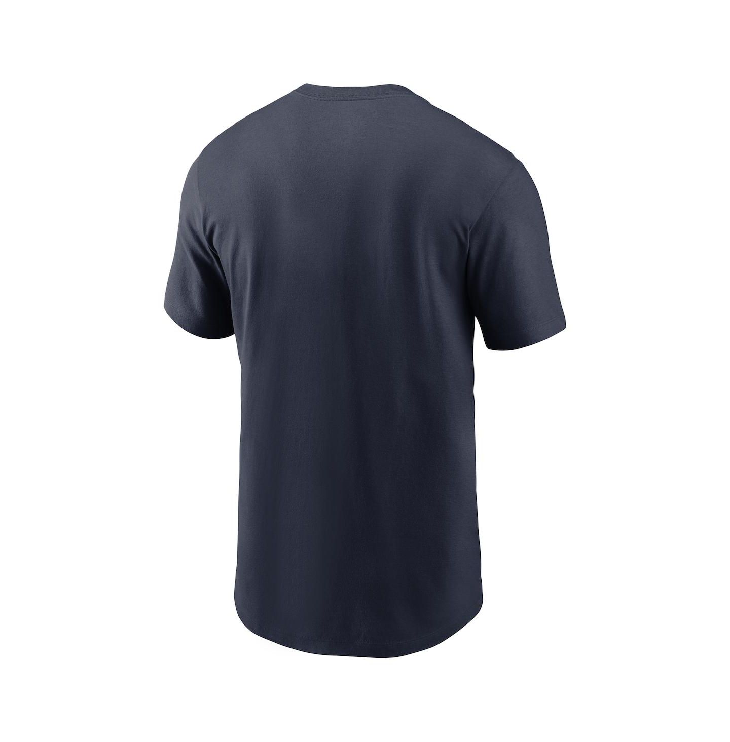 Мужская футболка Nike Navy Houston Texans Rewind Logo Essential — фото 3