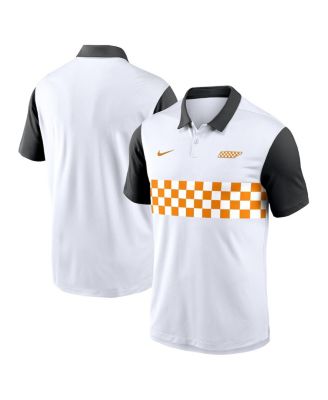 Nike - Men's White/Black Tennessee Volunteers Athletic Prep Alt Logo Vapor Performance Polo Shirt