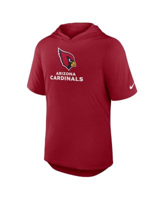 Men's Cardinal Arizona Cardinals Lockup Tri-Blend Hoodie T-Shirt