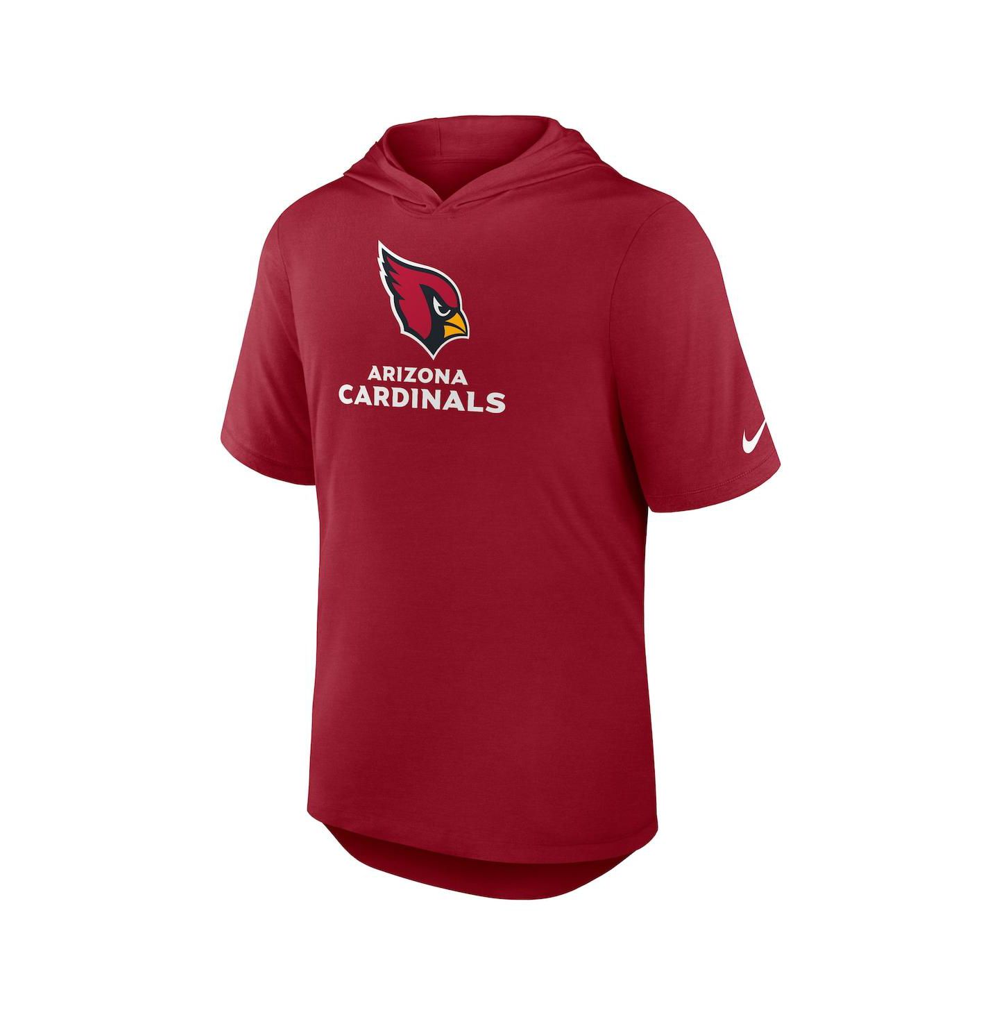 Мужское худи Nike Cardinal Arizona Cardinals Lockup Tri-Blend T-Shirt — фото 2