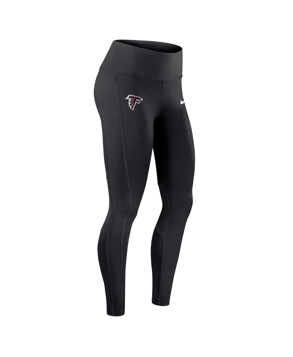 Nike Black Atlanta Falcons Primetime Epic Fast Dri-fit Leggings In Black