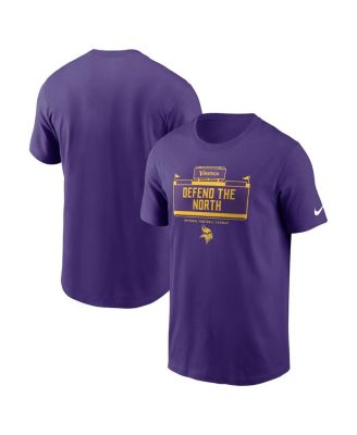 Nike - Men's Purple Minnesota Vikings Primetime Local Essential T-Shirt