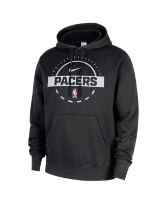 Men's Black Indiana Pacers 2025/26 Authentic Practice Club Pullover Hoodie