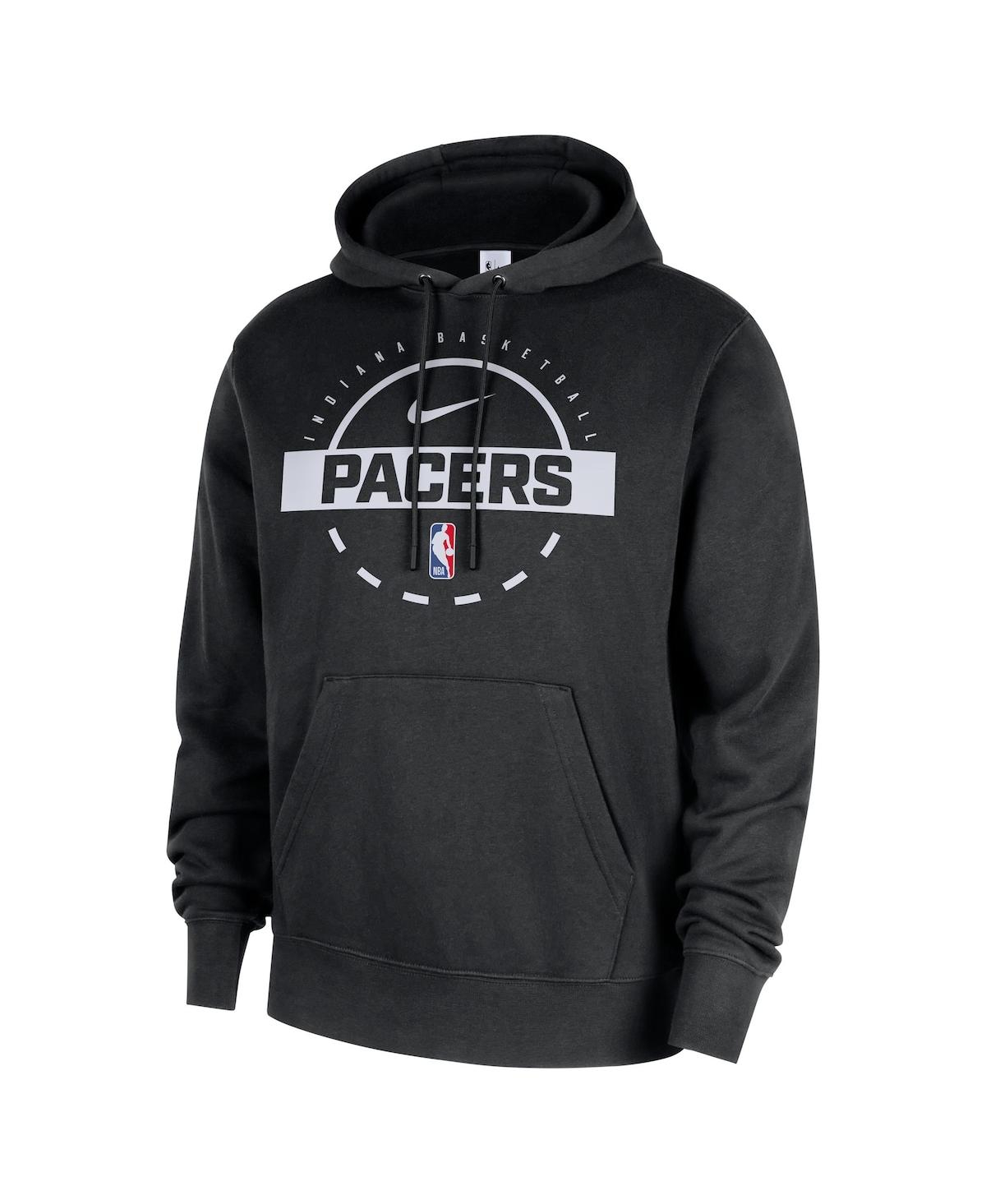 Nike Men's Black Philadelphia 76ers 2025/26 Authentic Practice Club Pullover Hoodie In Black