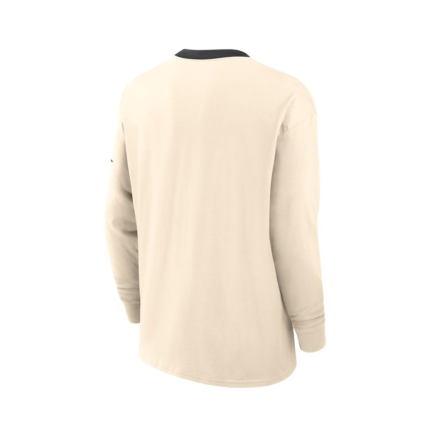 Мужская футболка Jordan Natural Oklahoma Sooners Athletic Prep Max90 Pocket Logo Long Sleeve — фото 3