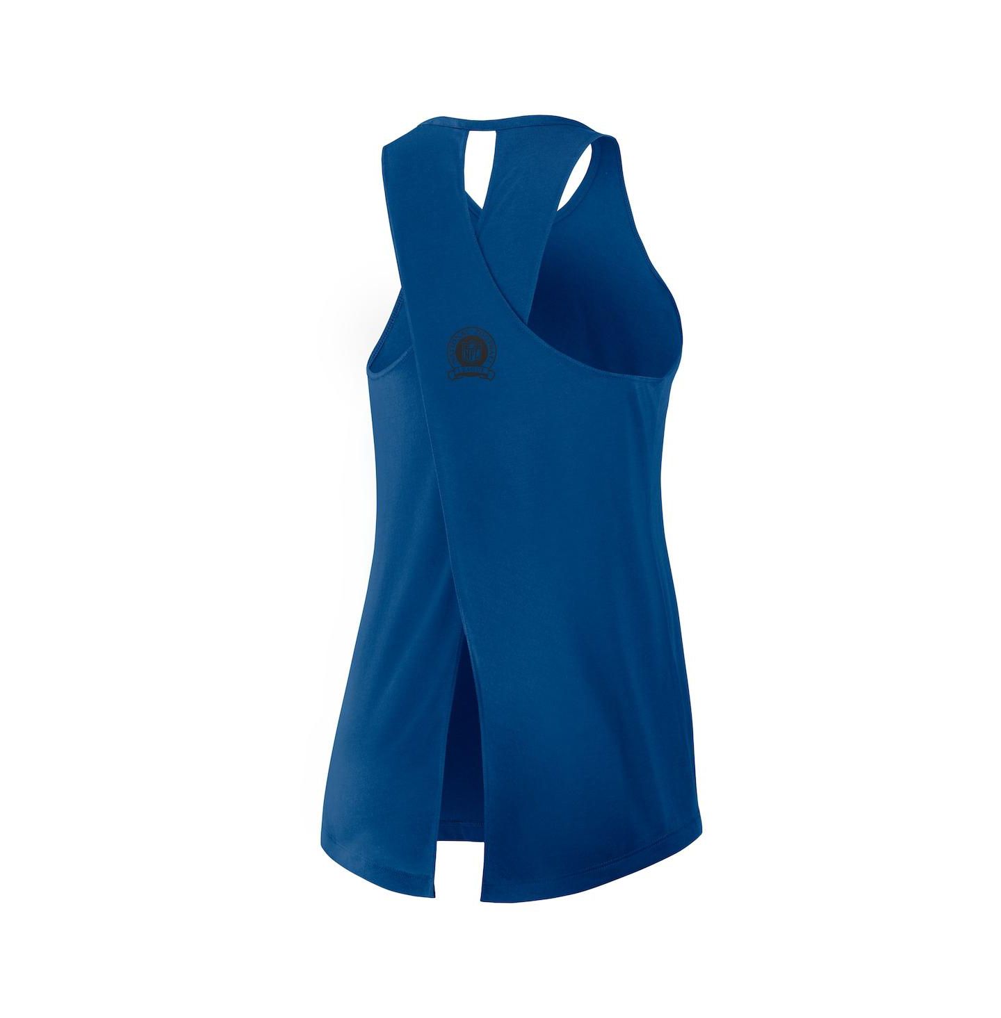 Женский топ Fanatics Nike Navy Houston Texans Glory Crisscross Performance — фото 3