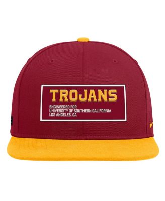 Men's Cardinal/Gold USC Trojans 2025 On-Field Patch Pro Dri-FIT Snapback Hat