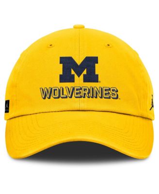 Men's Maize Michigan Wolverines 2025 On-Field Club Adjustable Hat