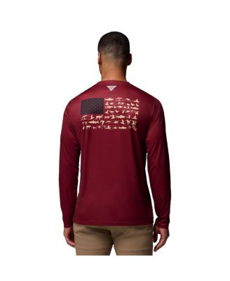 Men's Garnet Florida State Seminoles PHG Terminal Shot 3-Hit Long Sleeve T-Shirt