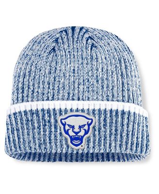 Fanatics - Men's Royal/White Pitt Panthers Haze Cuffed Knit Hat