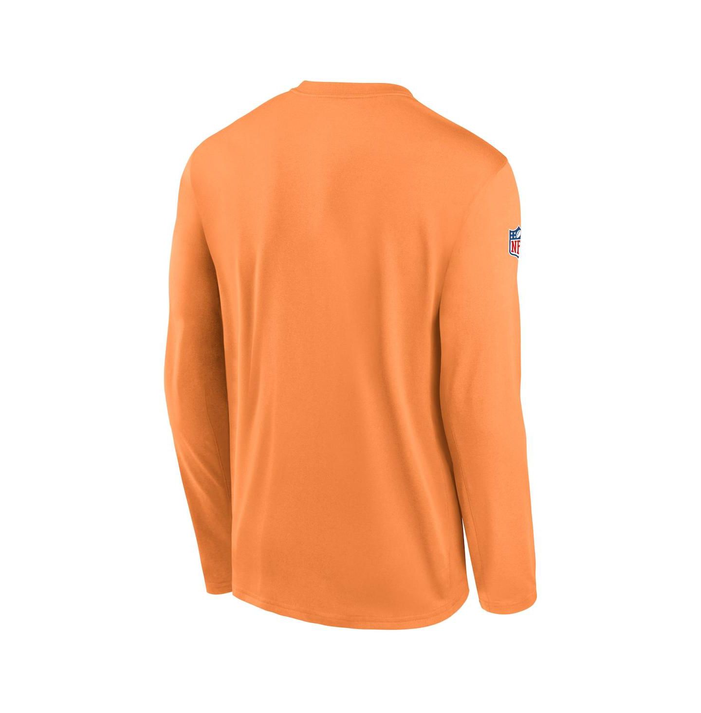 Мужская футболка Nike Orange Tampa Bay Buccaneers Legend Small Logo Performance Long Sleeve — фото 3