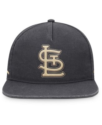 Men's Anthracite St. Louis Cardinals Monotone Pro Adjustable Hat