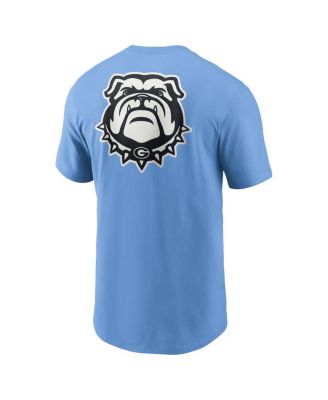 Men's Valor Blue Georgia Bulldogs Record Shattered 2-Hit T-Shirt