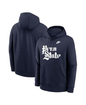 Nike - Men's Navy Penn State Nittany Lions Vault Club Hoodie