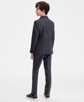 Boys' 8-20 Single Breasted Suit, 2-Piece Set