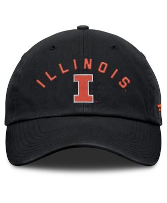 Men's Black Illinois Fighting Illini Myth Adjustable Hat