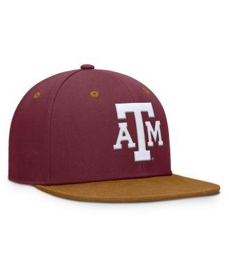 Men's Maroon/Brown Texas A M Aggies NoBo Fitted Hat