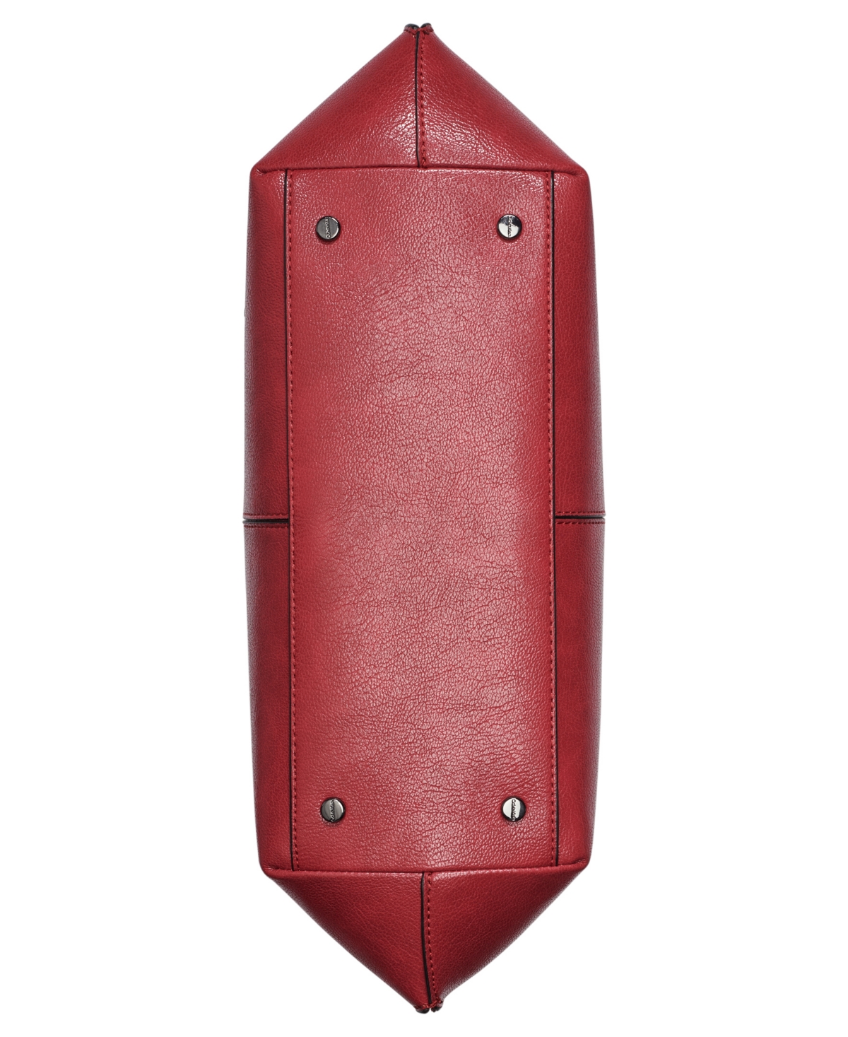 Calvin Klein Granite Tote Bag With Magnetic Snap In Red