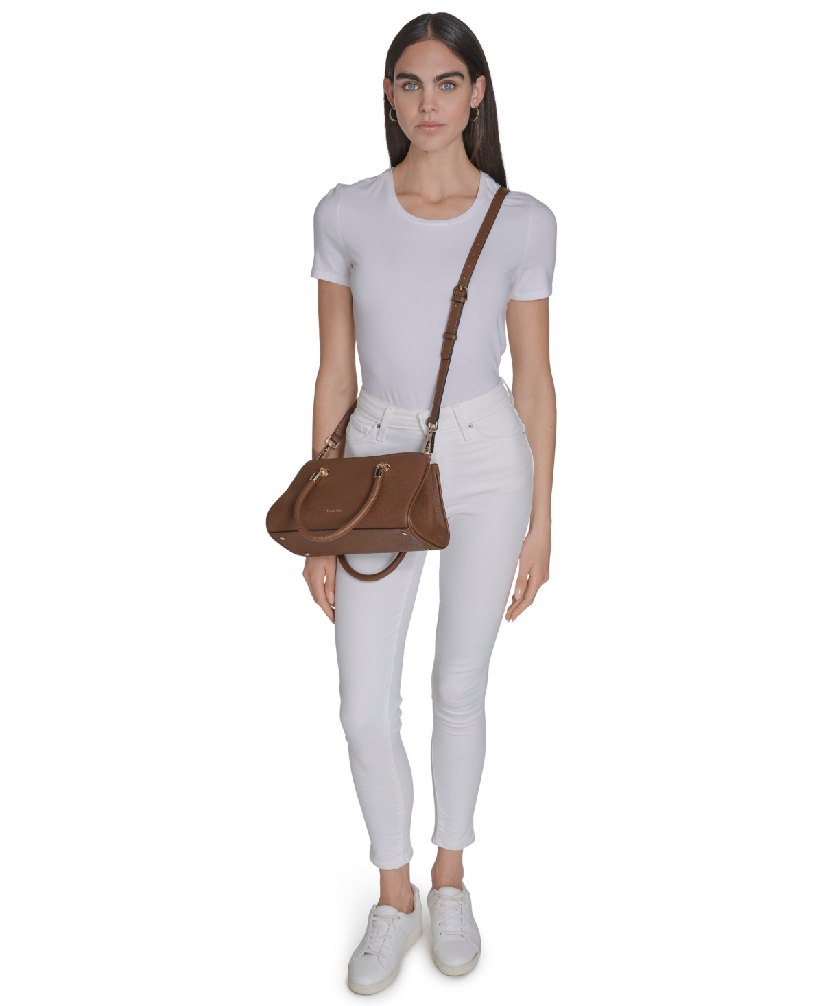 Calvin Klein Women's Brigette Mini Satchel Bag