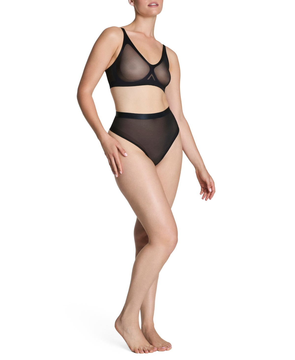 Spanx Thong In Black