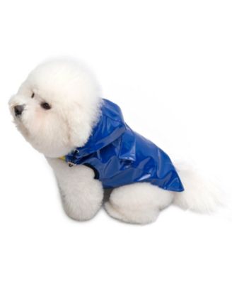 Pet Raincoat & Apparel Harness - Blue, XS