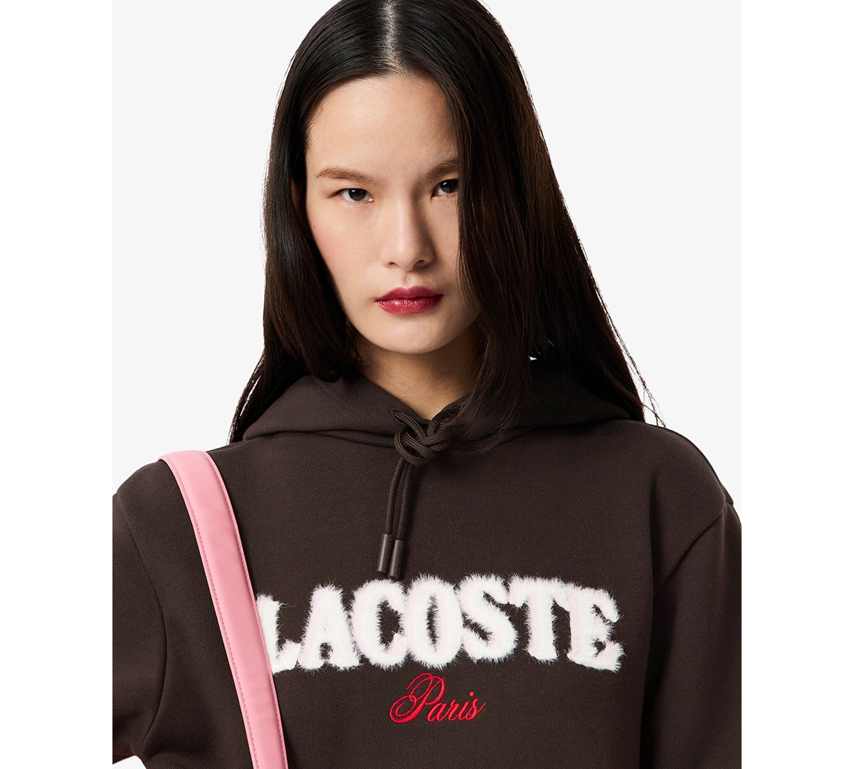 Lacoste Usa Women's Long Sleeves Hoodie