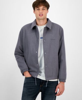 Hugo Boss Men's Baksi Slim-Fit Coach Jacket - Macy's