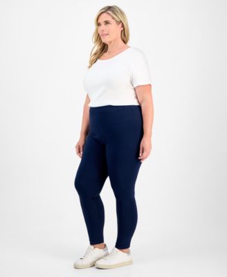 Plus Size High-Rise Leggings, Exclusively at Macy's