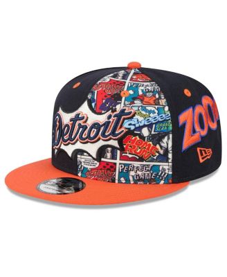 New Era - Men's Navy/Orange Detroit Tigers 2025 MLB Diamond Hero Edition 9FIFTY Snapback Hat