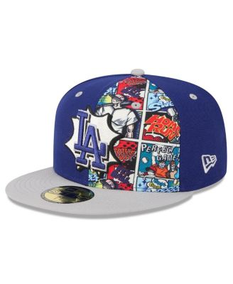 New Era - Men's Royal/Gray Los Angeles Dodgers 2025 MLB Diamond Hero Edition 59FIFTY Fitted Hat